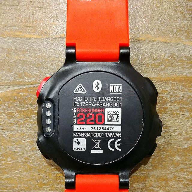 Garmin forerunner 220 gps watch best sale