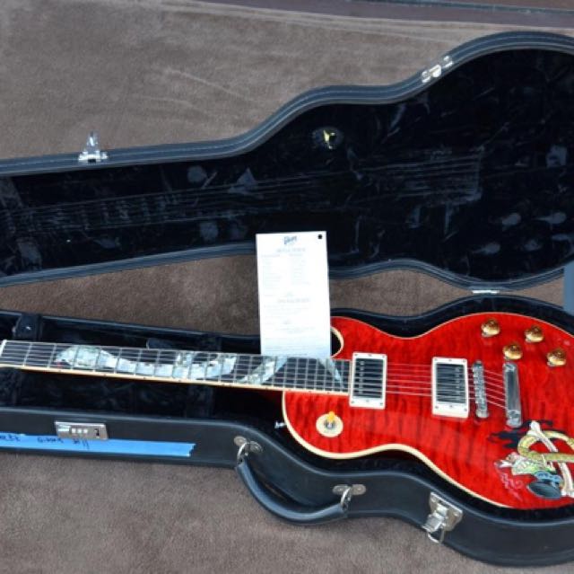 Gibson slash top snakepit les paul