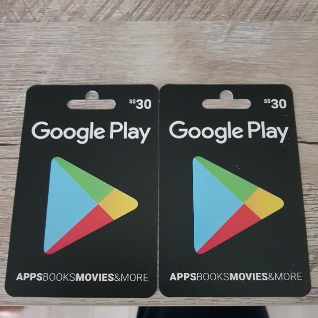 google-play-card-entertainment-gift-cards-vouchers-on-carousell