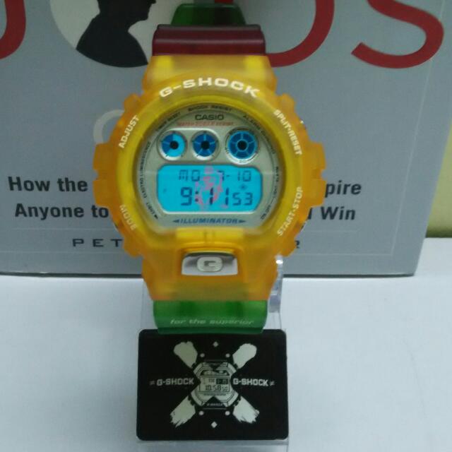 G Shock Dw 6900wf FIFA 98 World Cup RASTA