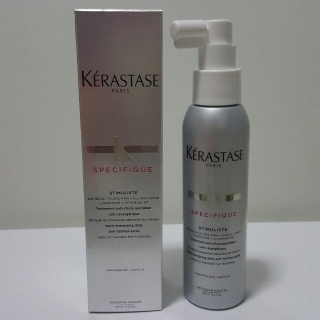 Kerastase Specifique Stimuliste Nutri Energising Daily Anti Hair Loss Spray Health Beauty Hair Care On Carousell This instantly refreshing, easy to use daily treatment reinforces the hair fibre and nourishes from root to tip so the hair looks denser. kerastase specifique stimuliste nutri energising daily anti hair loss spray