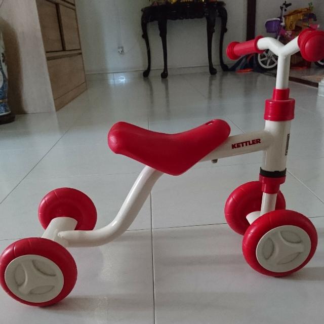 Kettler Tricycle NoPedals, Toys & Games, Bricks & Figurines on Carousell