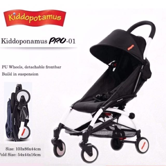 review stroller kiddopotamus
