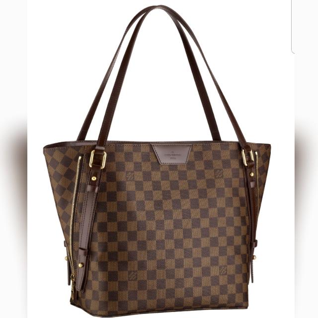 Louis Vuitton Damier Ebene Cabas Rivington GM, Luxury, Bags & Wallets on  Carousell