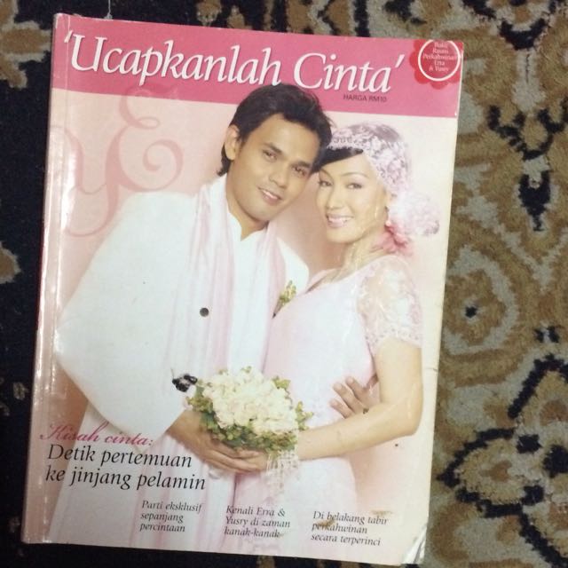 Majalah Khas Perkahwinan Erra Fazura Yusri Books Stationery Magazines Others On Carousell