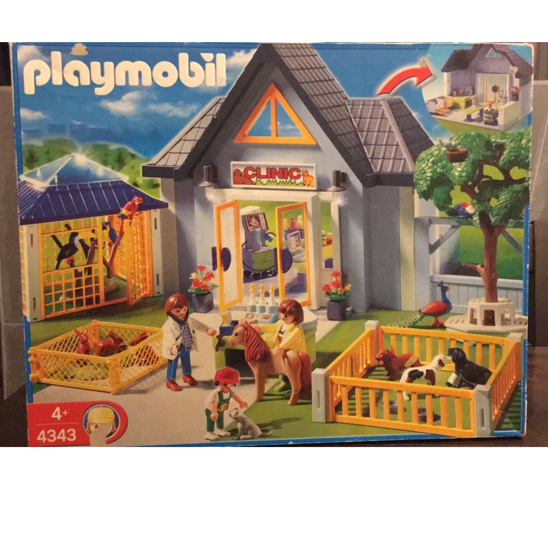 playmobil animal clinic 4343