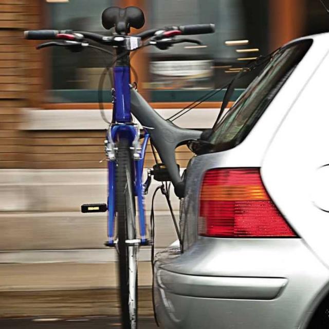Solo bike rack for car store