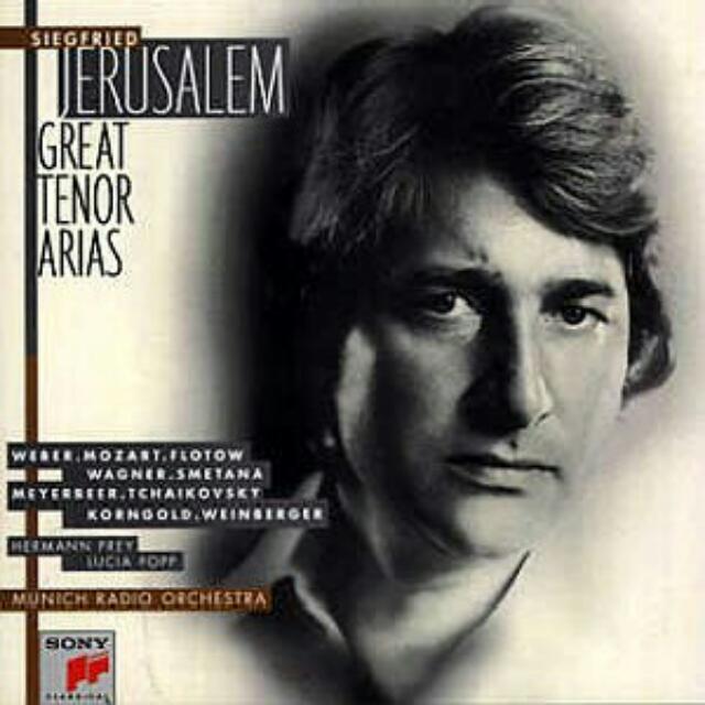 Siegfried Jerusalem ~ Great Tenor Arias * Collection of great German  Operatic Tenor * CD made in USA, Music & Media, CD's, DVD's, & Other Media  on Carousell