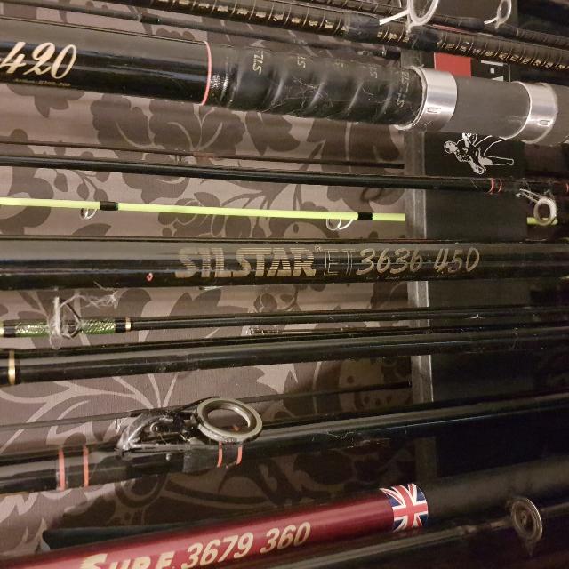 Silstar Rods Silstar Old School Surfcasting Rods, Sports Equipment, Fishing on Carousell