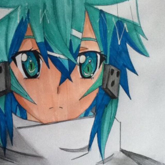 Sinon Copic Marker Drawing Community On Carousell