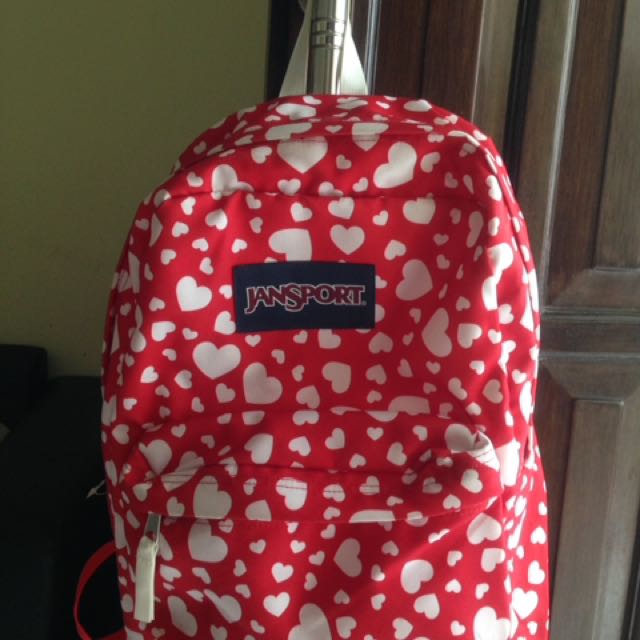 Tas Jansport Original Love Red Women S Fashion Women S Bags