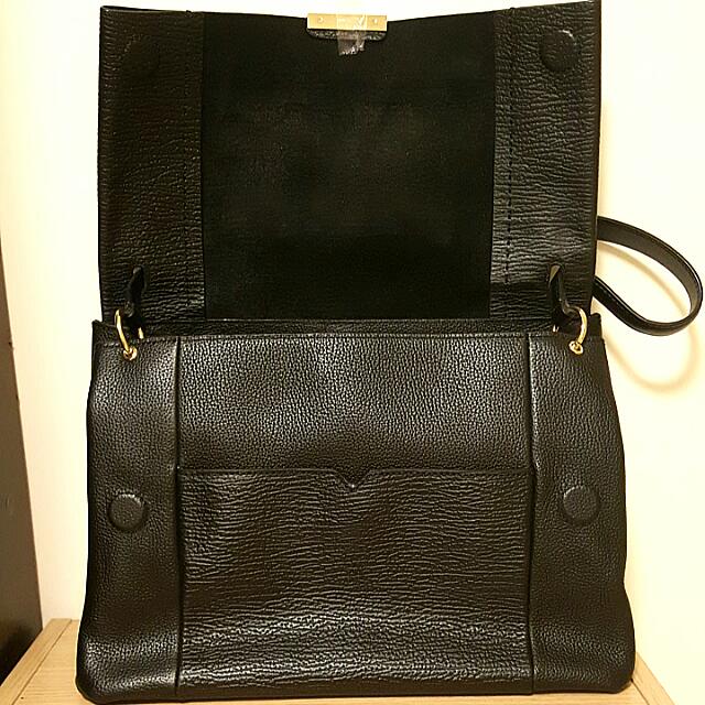 Ted Baker Proter Textured Leather Shoulder Bag