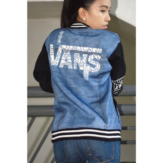 denim jacket vans