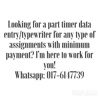 Affordable Data Entry Part Time For Sale Looking For Carousell Malaysia