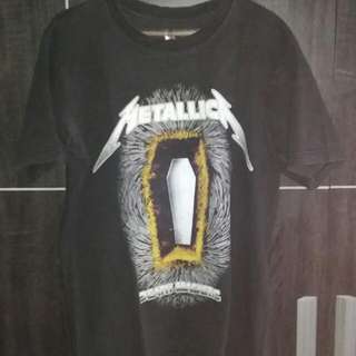 Kaos Band Damn Black Label Thailand Size L