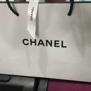 CHANEL Paper bag Authentic