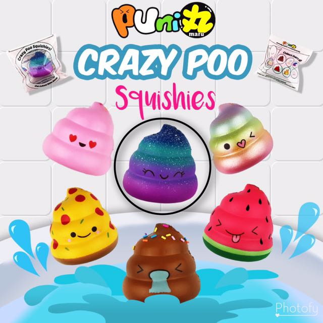 galaxy poop squishy
