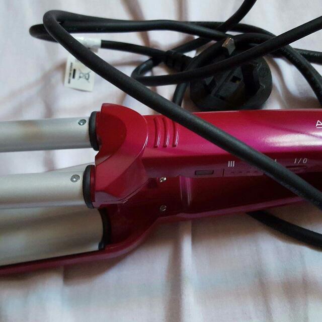 Andrew Barton Curling Iron (Mermaid Style), Beauty & Personal Care, Hair on  Carousell