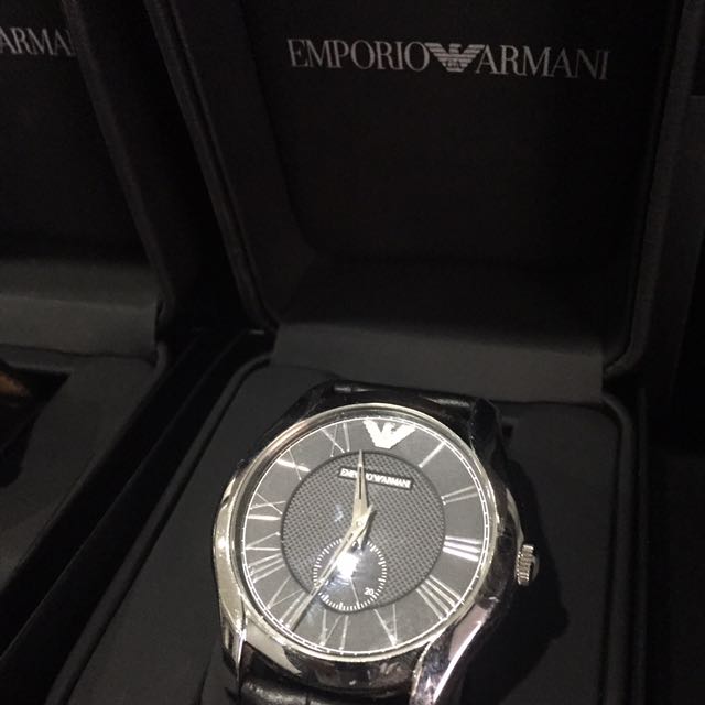 Authentic Emporio Armani Couple Watch, Luxury, Watches on Carousell