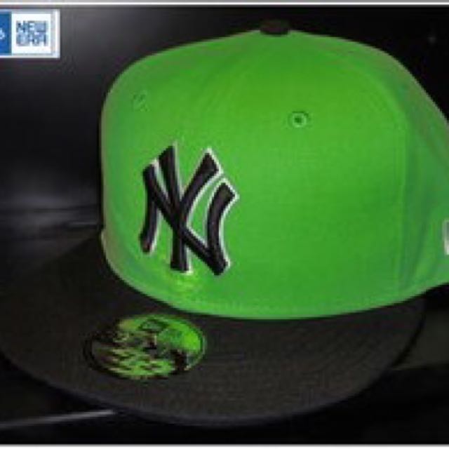 lime green new york yankees hat