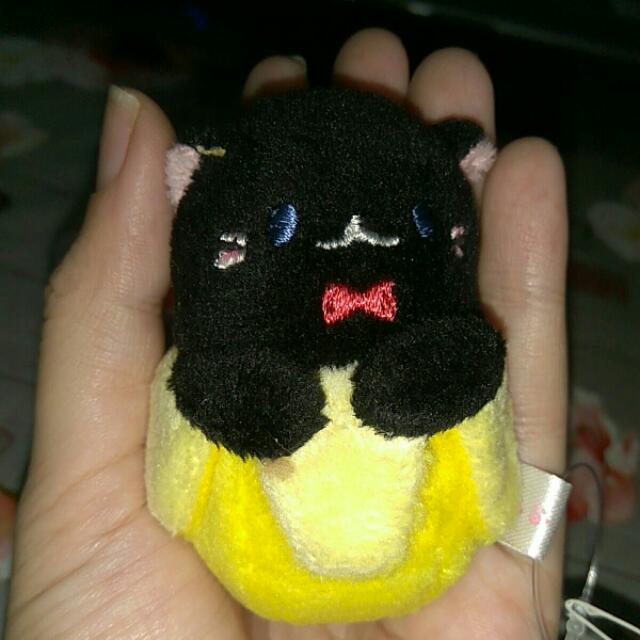 black bananya plush
