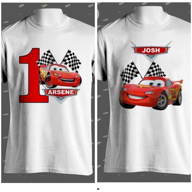 disney cars family shirts