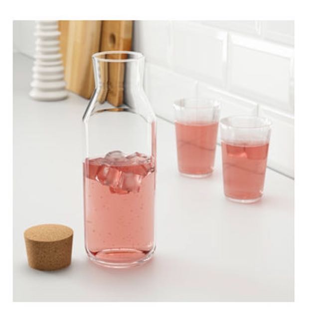Ikea 365 Glass Carafe 1 Liter Home Appliances On Carousell