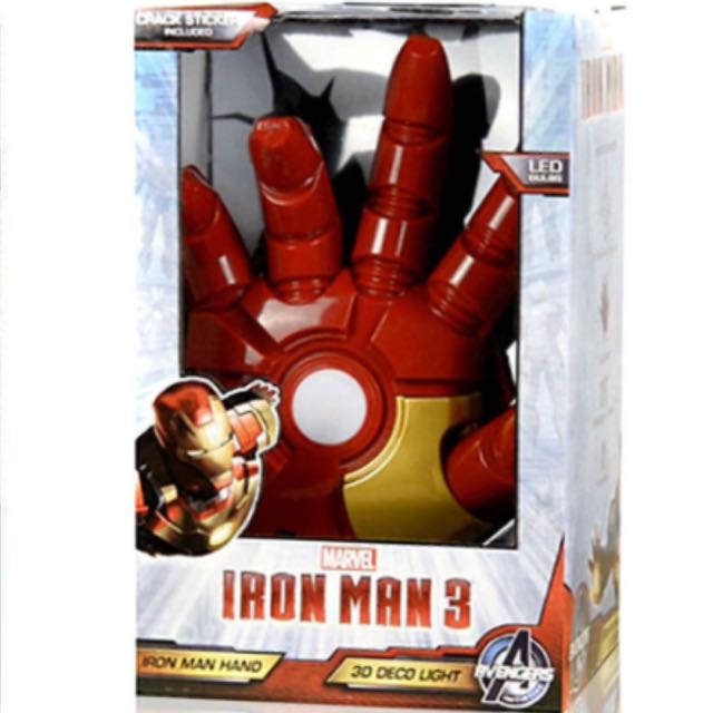 Iron Man 3 Hand 3d Deco Light Toys Games Others On Carousell