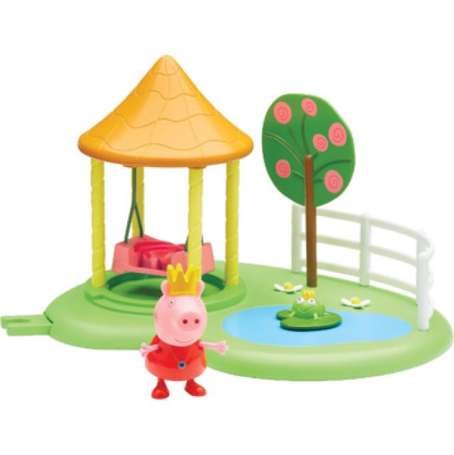 New Peppa Pig Princess Peppas Enchanted Garden Playset With Swing New Peppa Pig Princess Peppas Enchanted Garden Playset With Swing