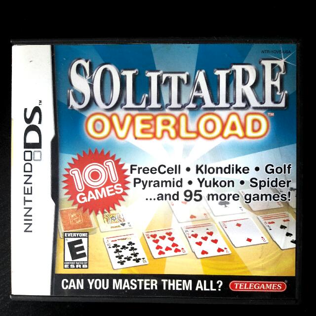 Nintendo Ds Game Solitaire Overload 101 Games Toys Games Video Gaming Video Games On Carousell