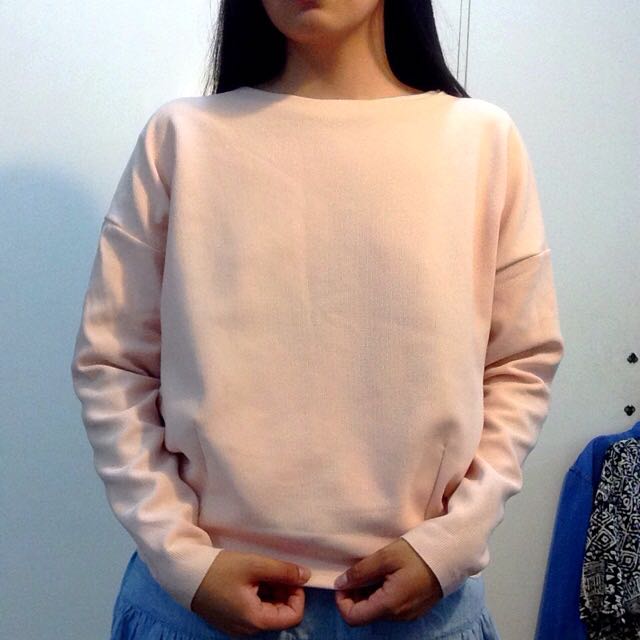 Nude pink sweater clearance