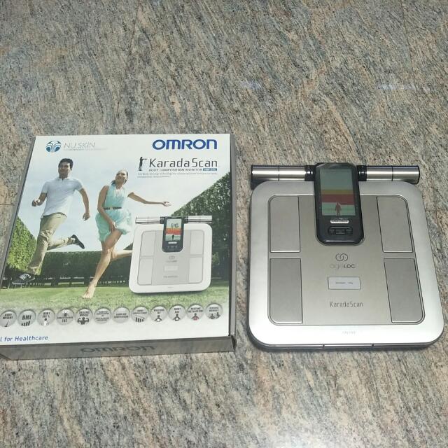 Omron Weight Machine, Ageloc, Sports Equipment, Exercise \u0026 Fitness, Cardio  \u0026 Fitness Machines on Carousell