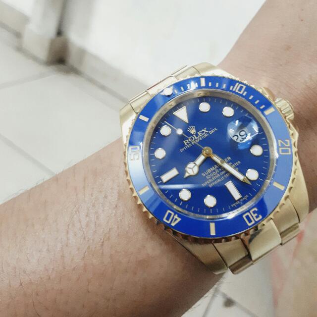 harga rolex submariner blue