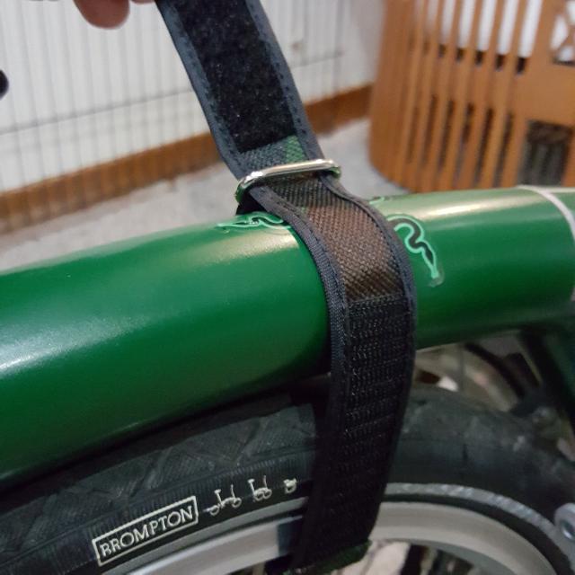 brompton wheel frame strap