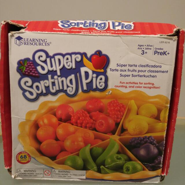 super sorting pie game