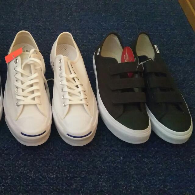 Vans Strap Shoe And Jack Purcell BN 
