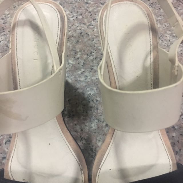White wedges size sales 9