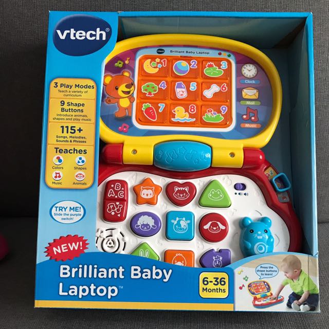 vtech brilliant baby laptop