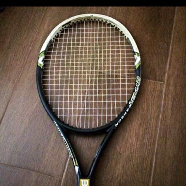 wilson hyper hammer 5.3 strung tennis racket