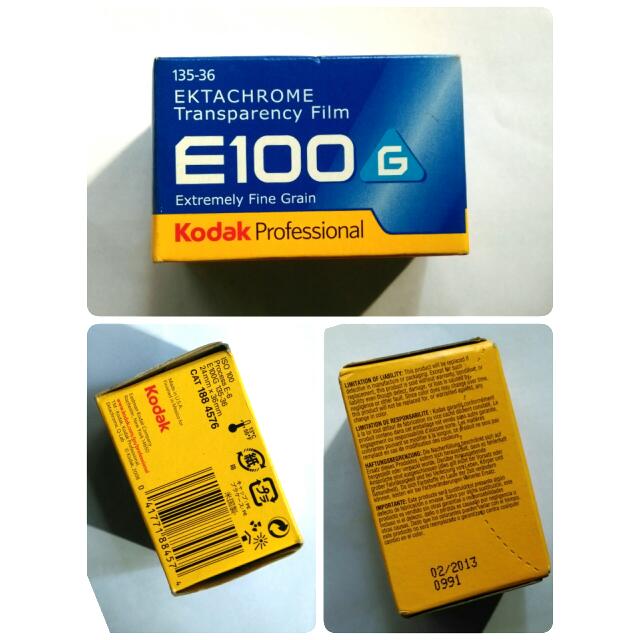 絕版Kodak E100G 正片菲林Side Film, 攝影器材, 鏡頭及裝備- Carousell