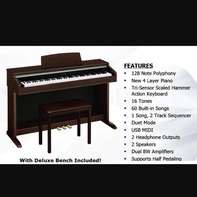 CASIO CELVIANO DIGITALGRAND PIANO AP 220, Hobbies & Toys, Music