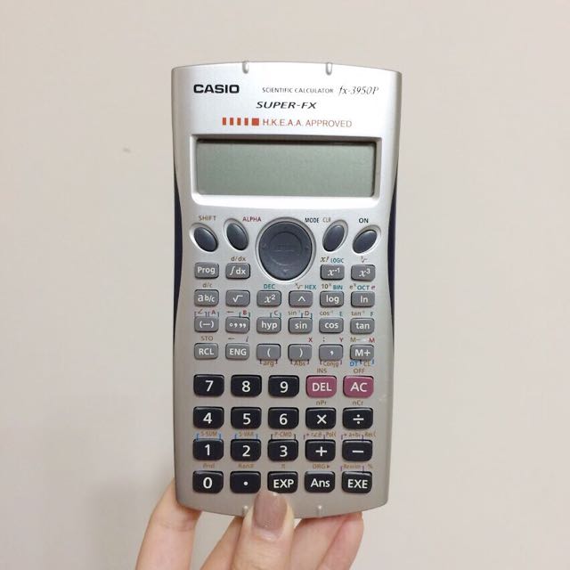 Casio Fx3950 P è€ƒè©•å±€èªå¯è¨ˆç®—æ©Ÿè¨ˆæ•¸æ©Ÿdse æ–‡æ†'è©¦å…¬é–‹è©¦å¿…å‚™å¯å…¥program é›»å­ç