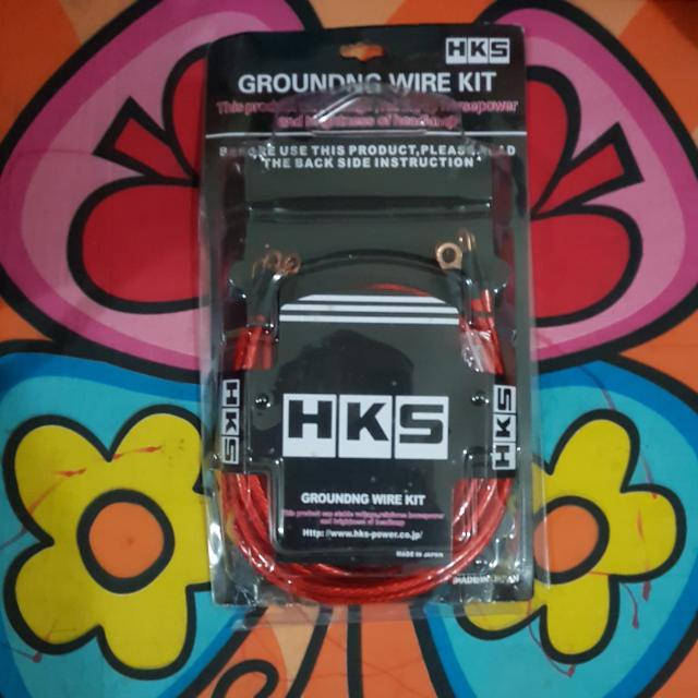 HKS Grounding Wire, Motorcycles, Motorcycle Accessories on Carousell