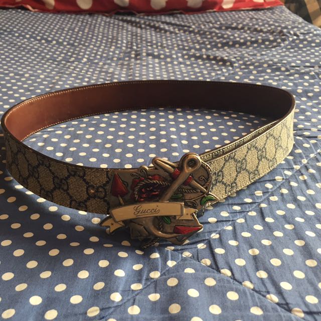 belt gucci original harga