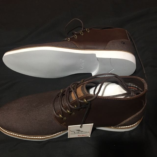 RePriced KICKERS High cut Formal Shoes Men s Fashion Footwear Casual Shoes on Carousell