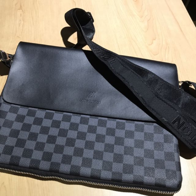 Louis Vuitton Replica Men's Messenger Bag, Men's Fashion, Bags