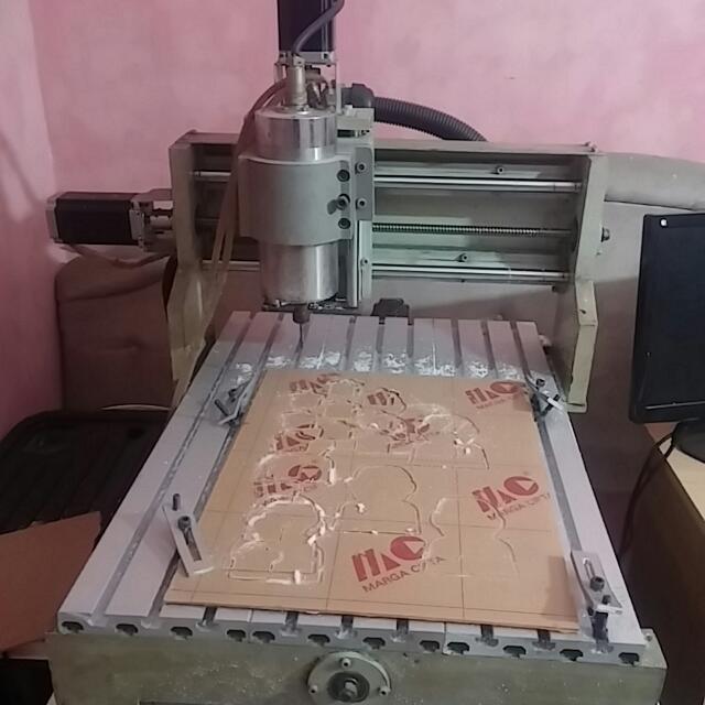 Mesin Cnc Router Desain Kerajinan Tangan Alat Bahan Kerajinan Di Carousell