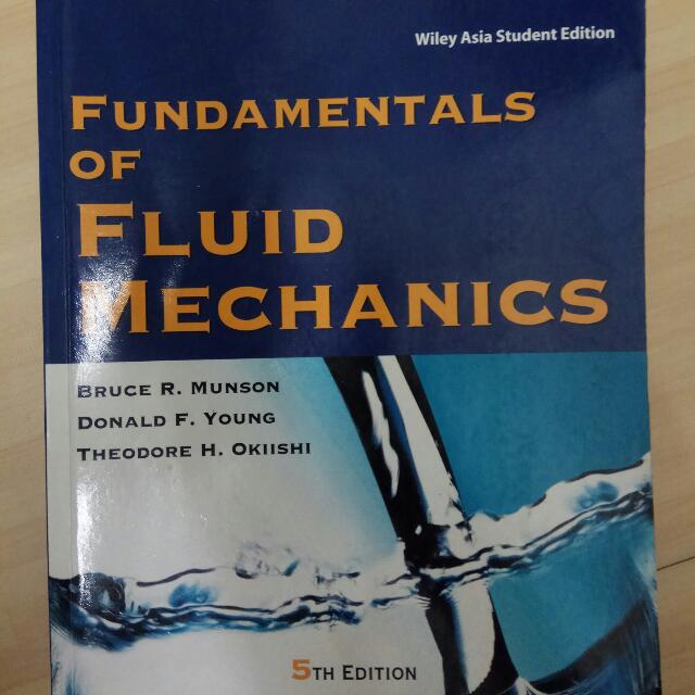 Munson Fundamentals of Fluid Mechanics, 5th Ed, Hobbies & Toys, Books ...