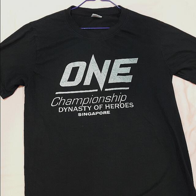ONE championship shirt, Men's Fashion 