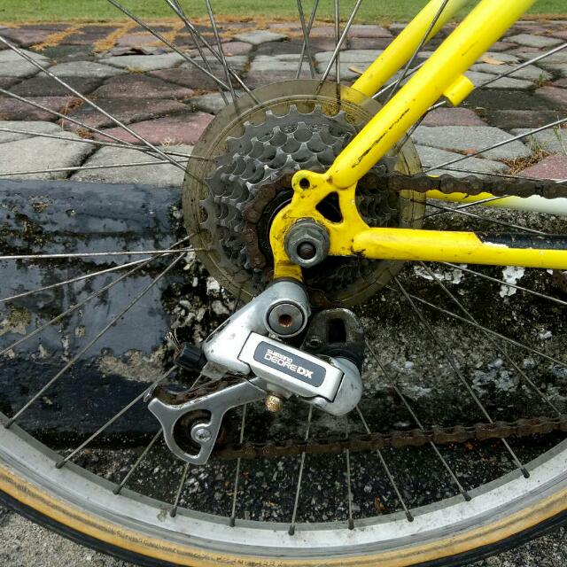 Original Vintage Retro Mtb Panasonic Mountain Cat Bike Bicycle